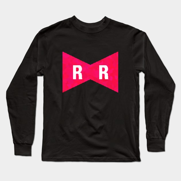 Red Ribbon Symbol ( Dragon Ball Z ) Long Sleeve T-Shirt by pixtees